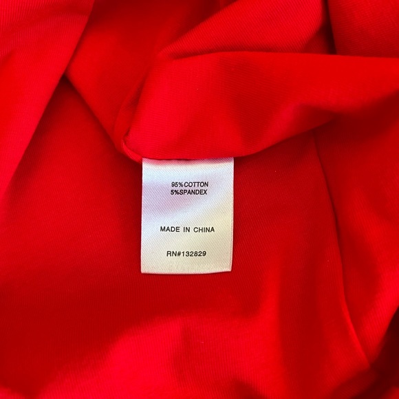 NWT superdown Gabby Snap Mini Dress in Red - Picture 7 of 8